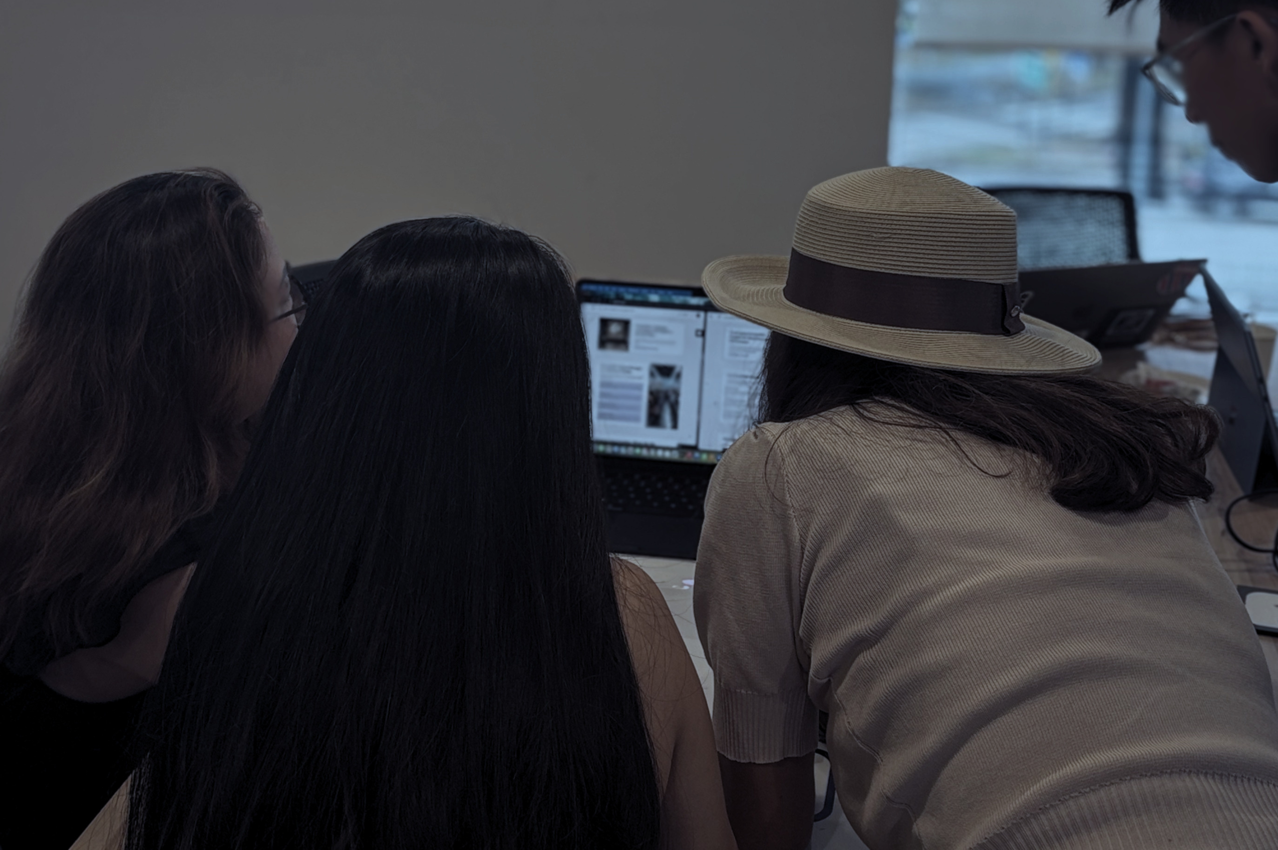 Founders working together